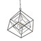 Z-Lite Euclid 4 Light Chandelier, Chrome 457-4CH-MB - alternate 4